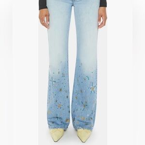 Mother Denim- The Bookie Heel Bootcut Jeans- Righteous Gemstones
